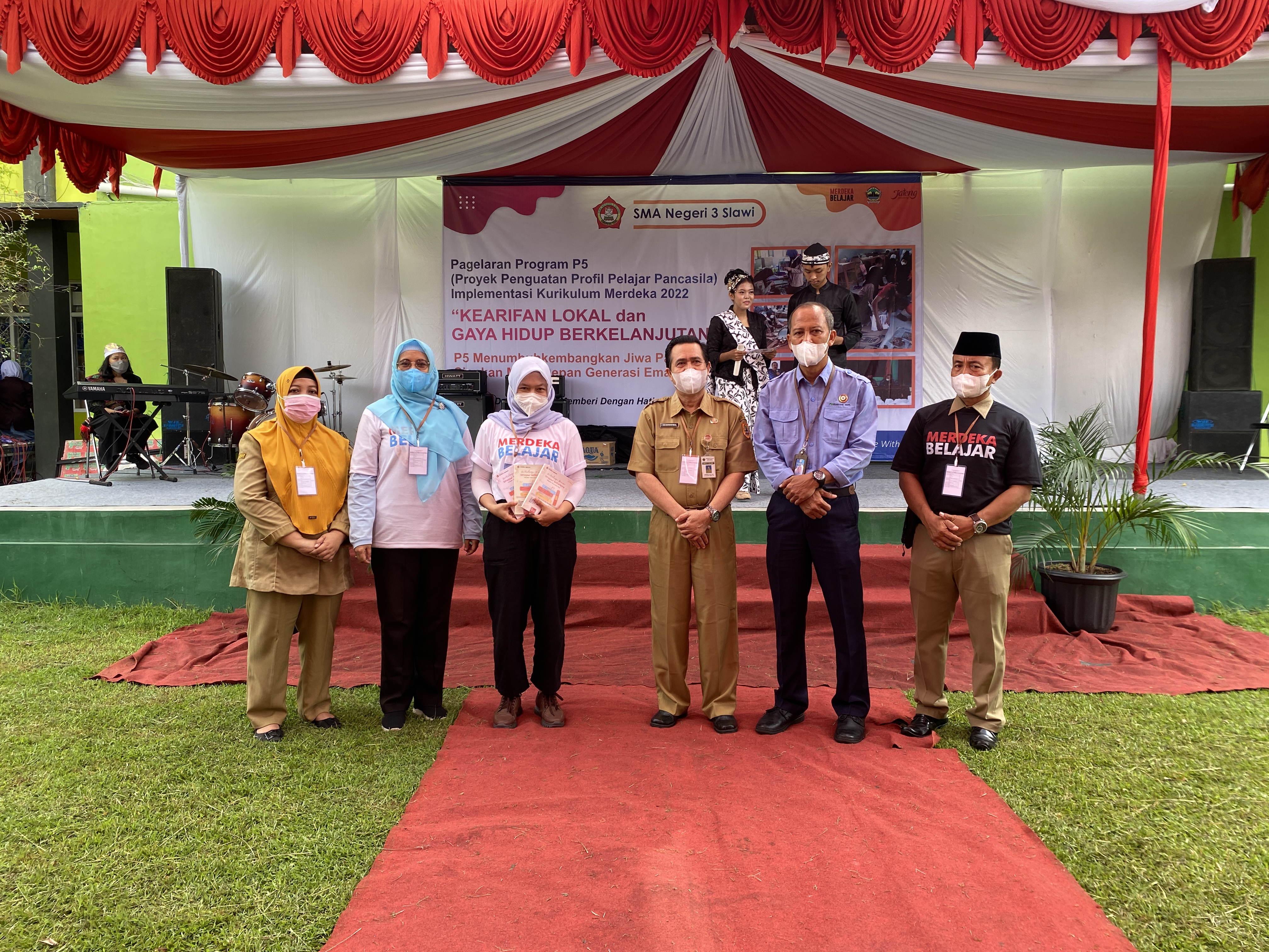 Puncak Apresiasi P5, SMAN 3 Slawi Selenggarakan Pagelaran