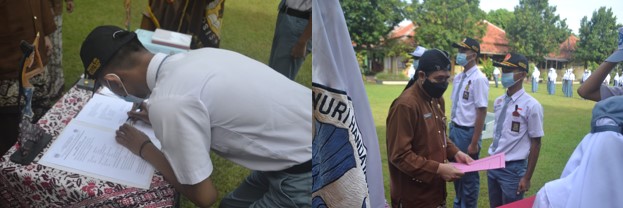 SERTIJAB PENGURUS OSIS/MPK SMA NEGERI 3 SLAWI