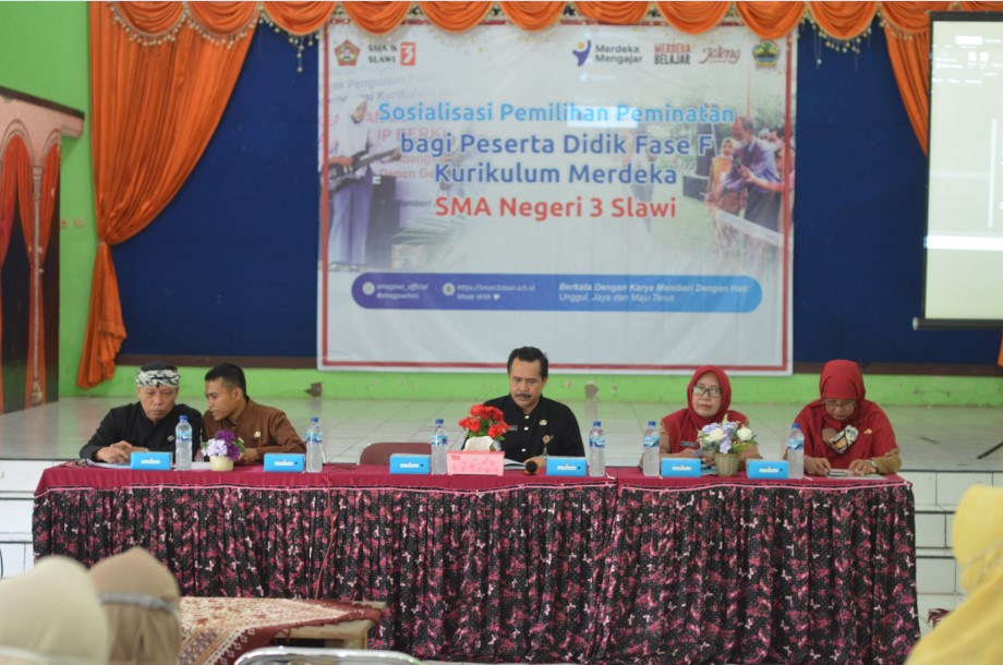 SMAN 3 Slawi Hadirkan Orangtua Murid Selenggarakan Sosialisasi Fase F