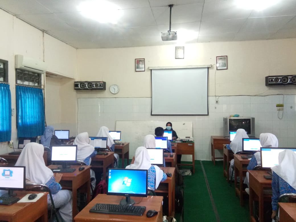 SMA Negeri 3 Slawi telah melaksanakan Simulasi ANBK