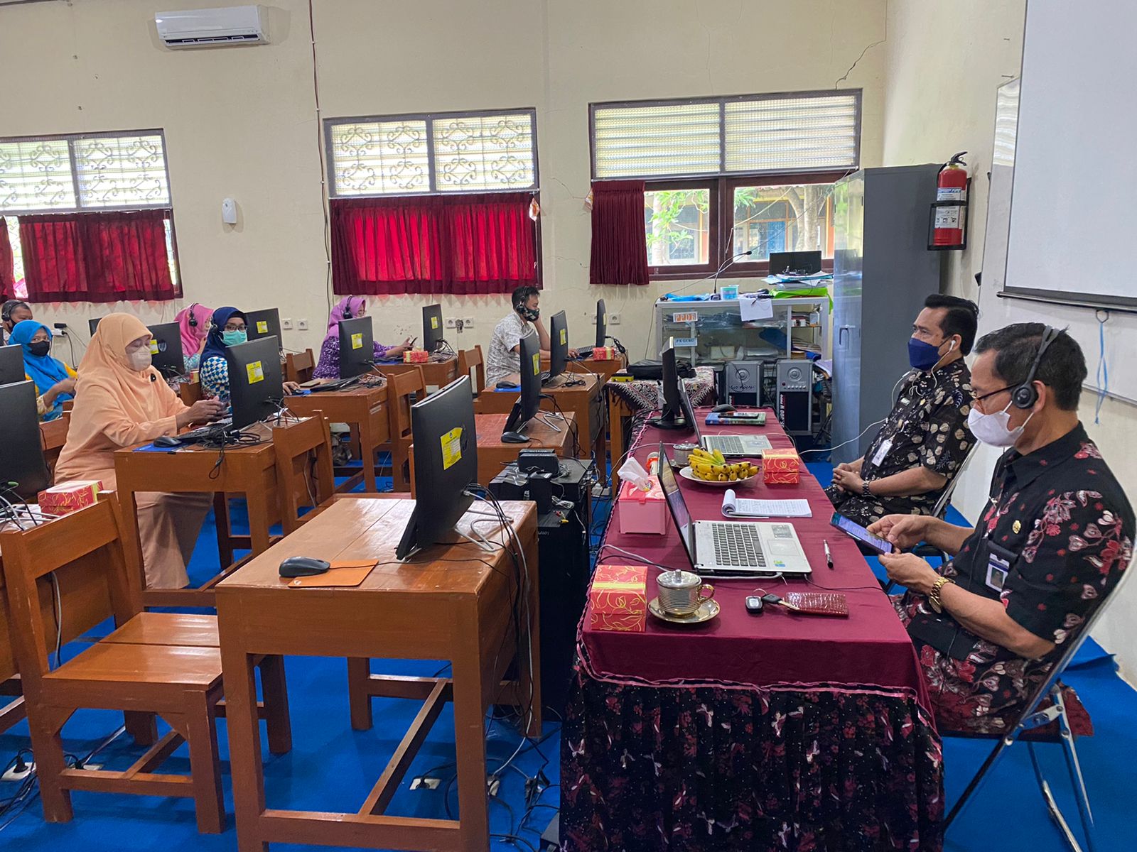 Kepala Sekolah Menyapa : Sosialisasi Ujian Sekolah dan Informasi Kelulusan Pada Peserta Didik Kelas XII SMAN 3 Slawi