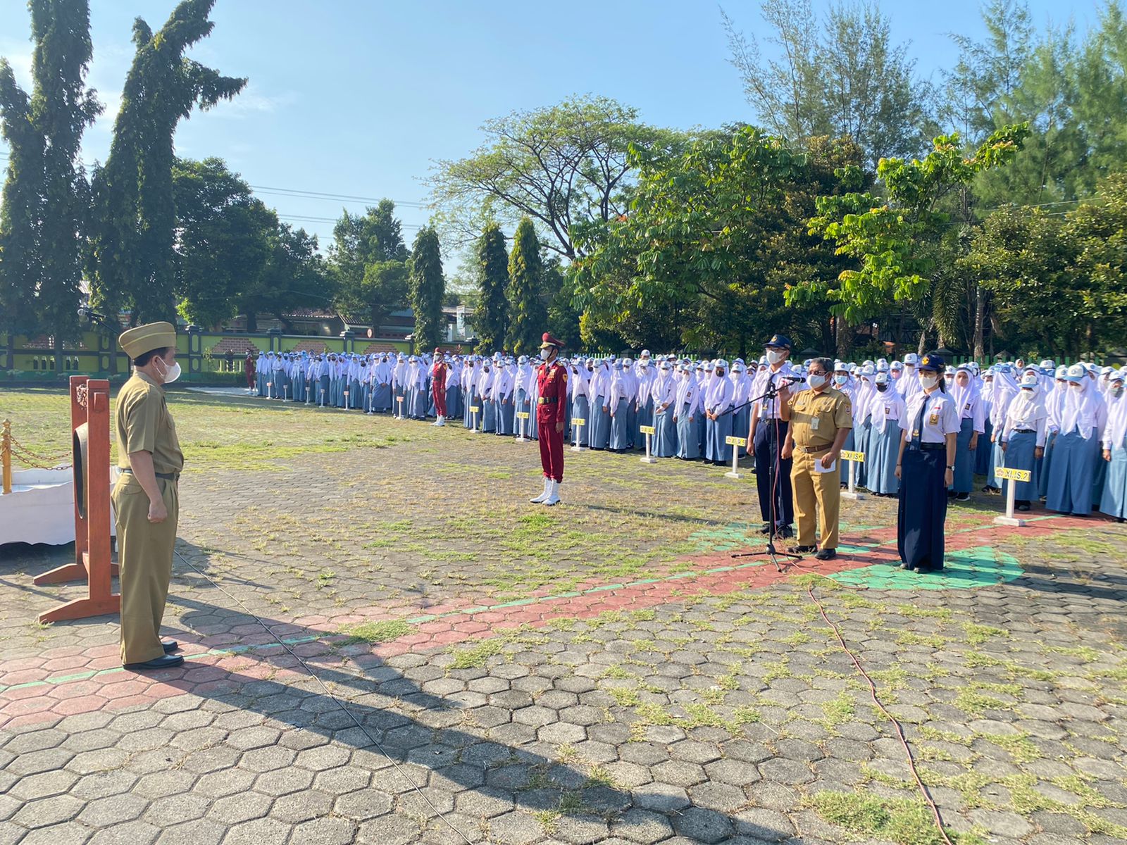 Hari Pertama Tahun Pelajaran 2022/2023 dan MPLS SMAN 3 Slawi