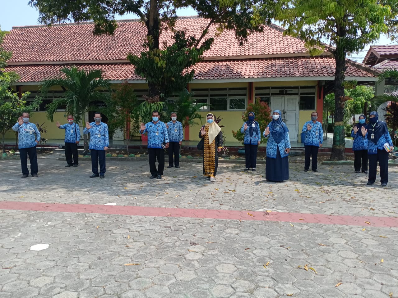 KPAI Meninjau SMA Negeri 3 Slawi Dalam Rangka Persiapan KBM Tatap Muka di Era New Normal