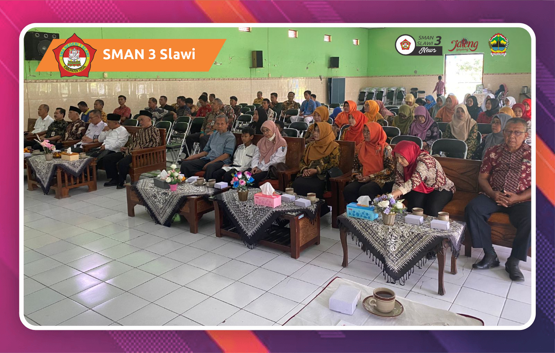 Hari Pertama Masuk Sekolah, SMAN 3 Slawi Gelar Halal Bihalal