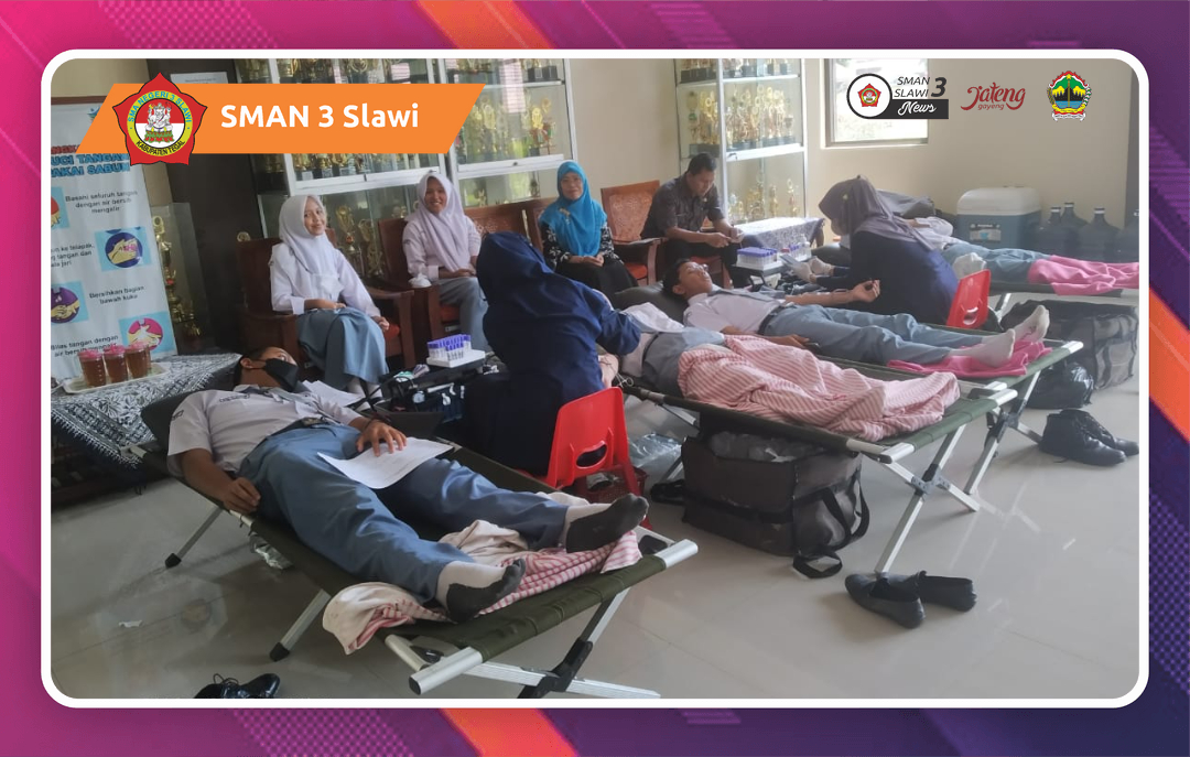 PMI Sambangi SMAN 3 Slawi Galang Donor Darah