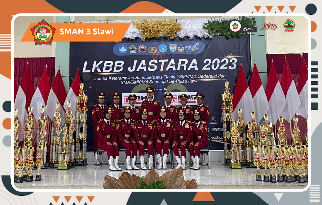 Paskibra SMAN 3 Slawi Hadiahkan Piala (lagi)