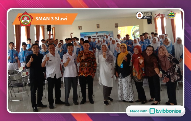 Menyambut 2045, DP3AP2KB Kab. Tegal Gandeng SMAN 3 Slawi Galakkan SSK