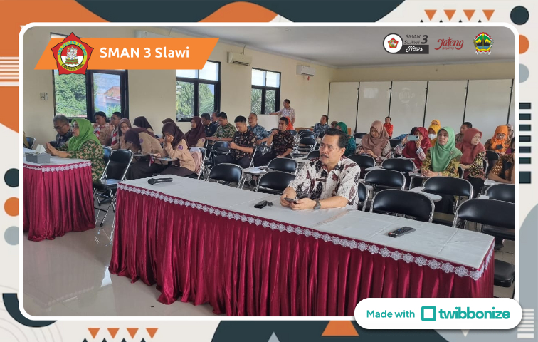 Cegah Kekerasan di Satuan Pendidikan, SMAN 3 Slawi Ikuti Webinar Bersama Dinas Pendidikan Provinsi